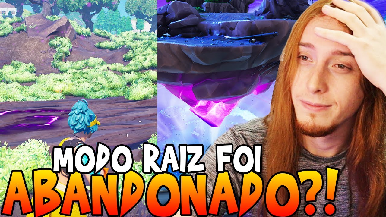 O QUE FIZERAM COM O MODO RAIZ DO FORTNITE?!