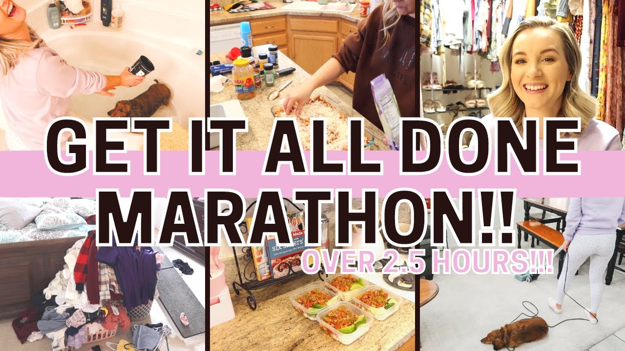 *NEW* MOTIVATING GET IT ALL DONE MARATHON | CLEAN WITH ME | SPEED CLEANING | TIFF IN HER ELEMENT