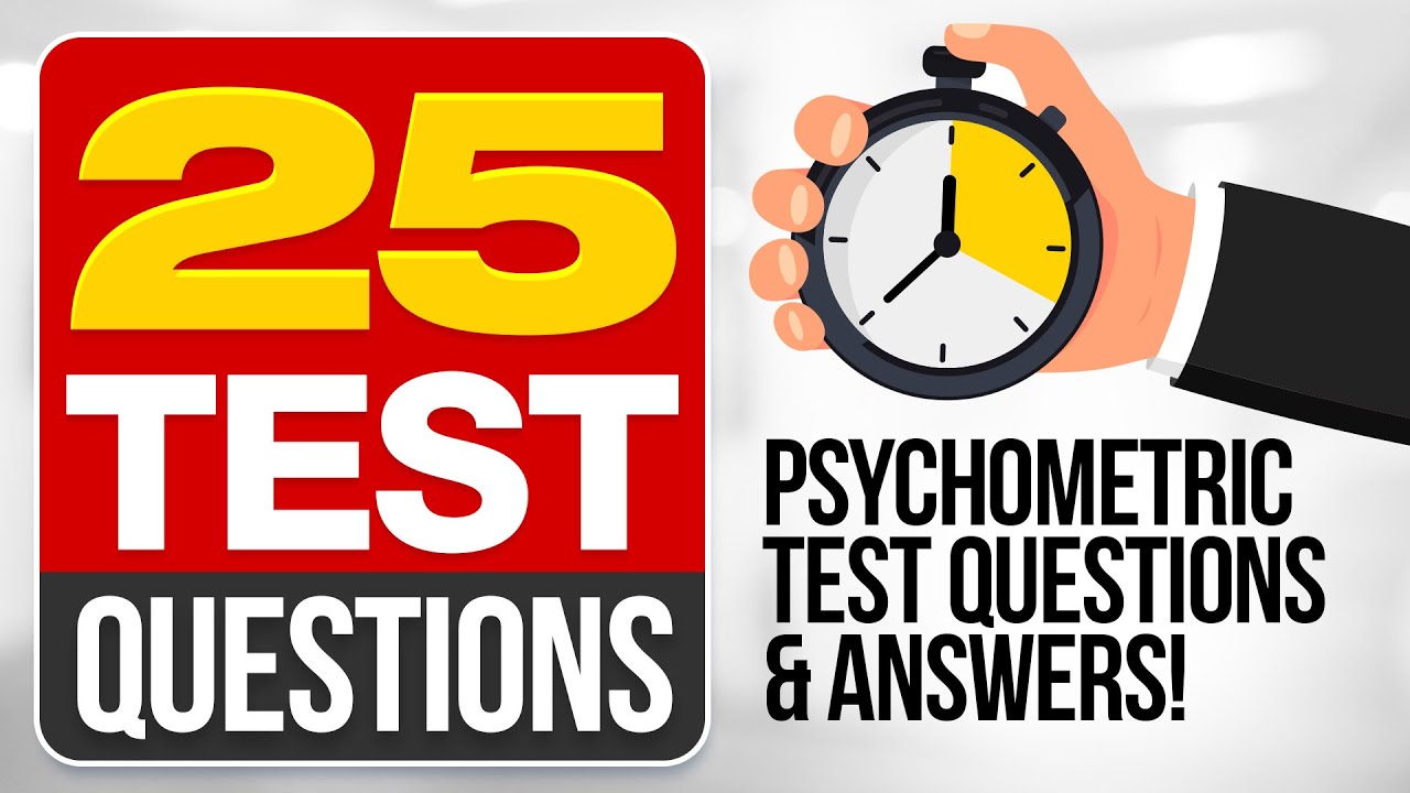 PSYCHOMETRIC TEST! (NUMERICAL REASONING TEST) PRACTICE QUESTIONS & ANSWERS!