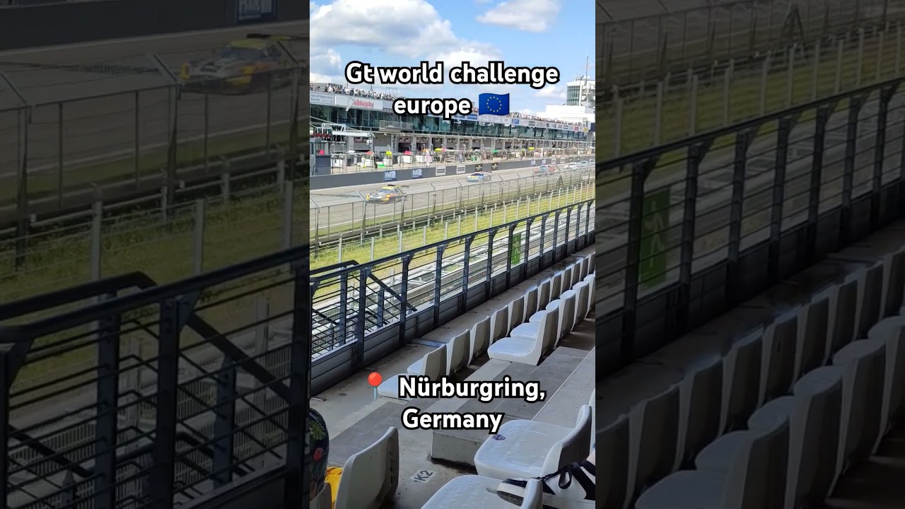 GT world challenge Europe at the Nürburgring!