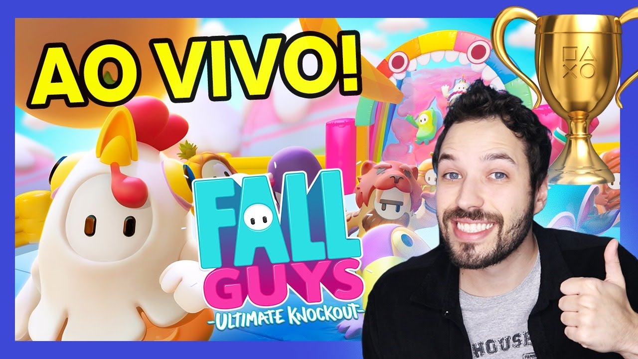 FALL GUYS | Os MELHORES DO BRASIL?!? (S&oacute; jogadores com trof&eacute;u de 5 vit&oacute;rias SEGUIDAS!)