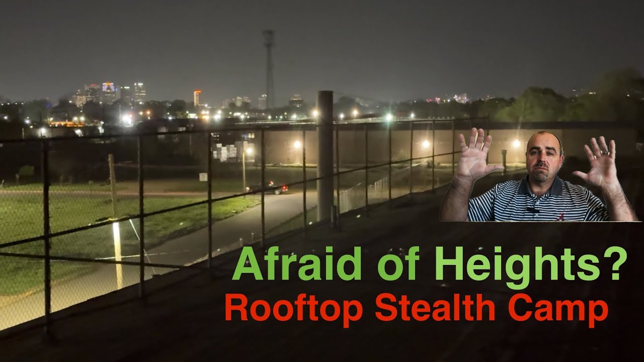 Rooftop Stealth Camp #haiku #stealthcampingalliance #april @RickwoodField