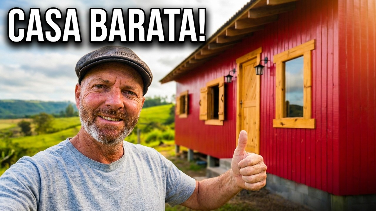Construa Uma Casa de Sítio SEM GASTAR Rios de DINHEIRO 💸