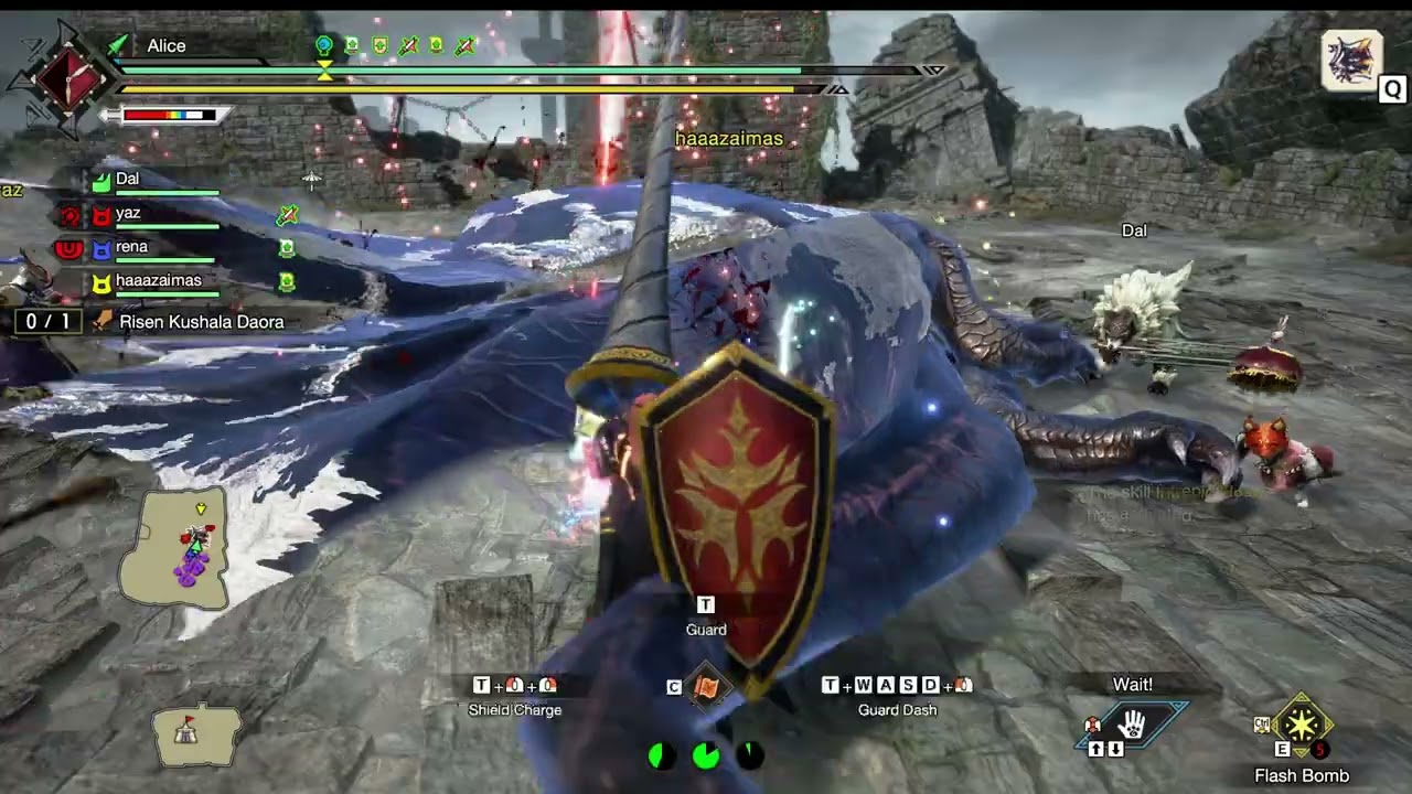 Monster Hunter Rise: Sunbreak – Risen Kushala Daora (Online Co-Op Boss Fight)