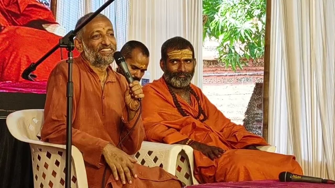 മഹാ മണ്ഡലേശ്വർ സ്വാമി ആനന്ദവനം ഭാരതി LIVE [27-01-2026] കുംഭമേള | V24 MEDIA
