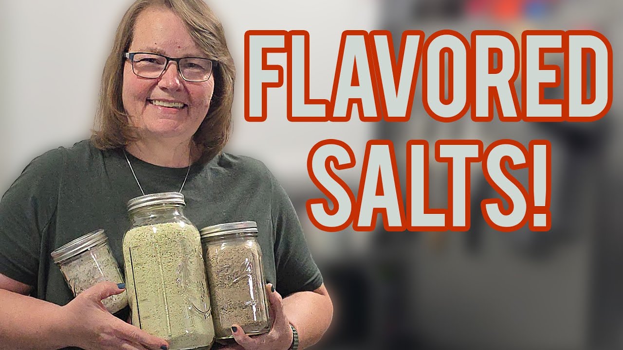 Save Money With DIY Flavored Salt At Home | Great Christmas Gifts, too!