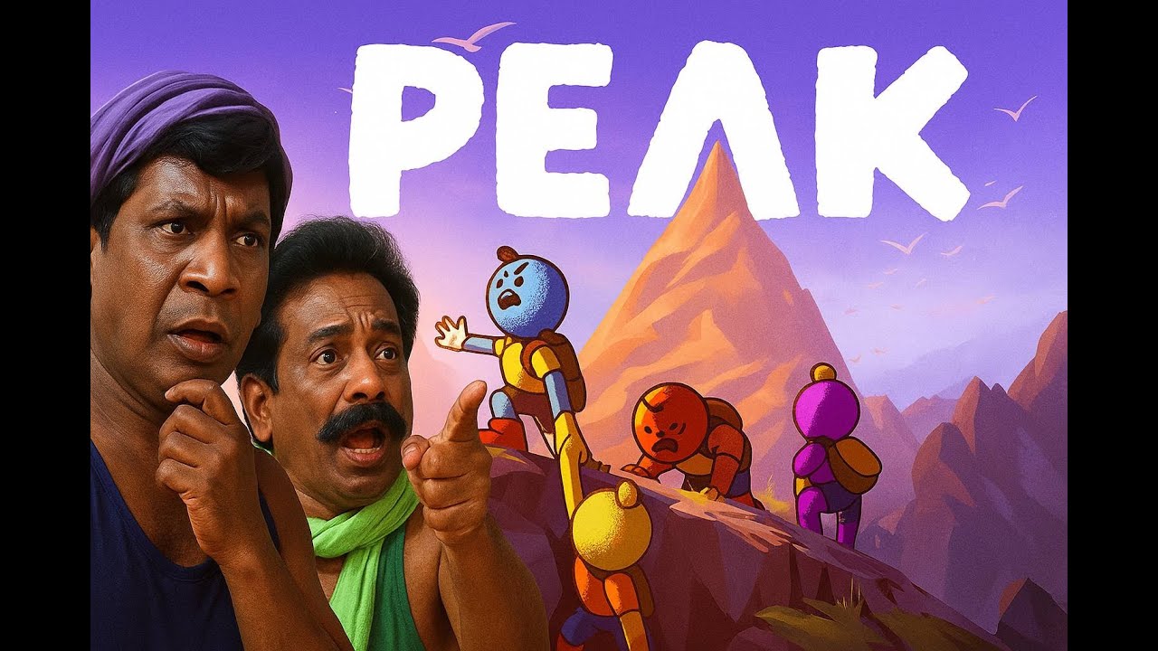 #1 Live 🔴 PEAK Tamil | 8-Player Mode CHAOS 😂🔥 | Full Squad Madness | PTTG 
