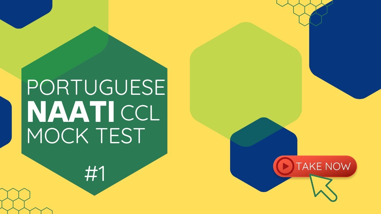 Portuguese NAATI CCL Mock test #1 - Education