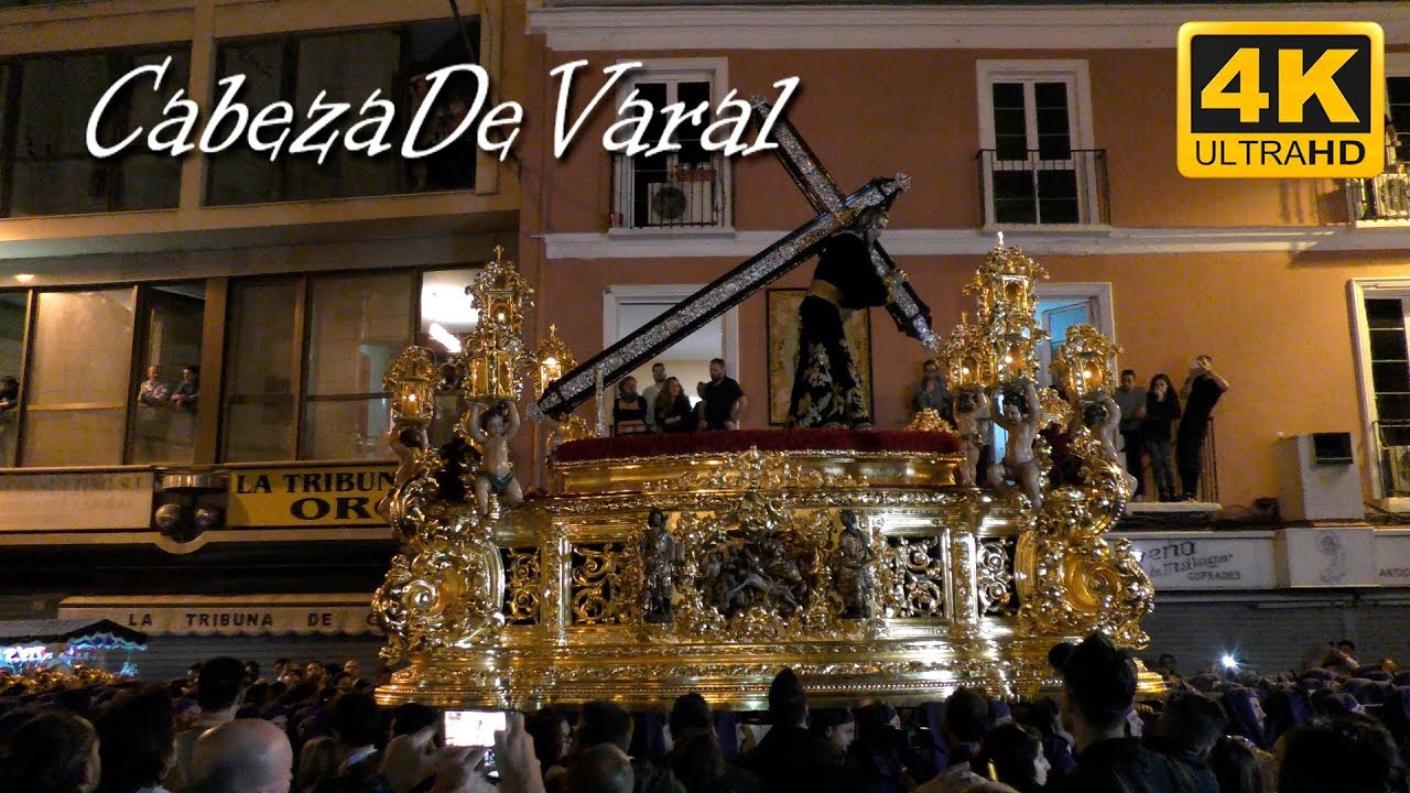 NAZARENO DEL PASO BENDICION TRIBUNA DE LOS POBRES SEMANA SANTA MÁLAGA 2017
