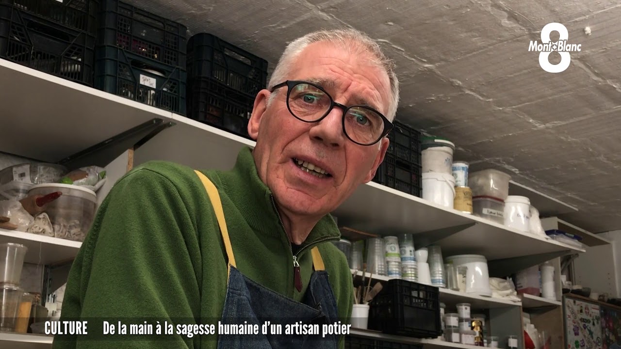 Portrait d'un artisan potier de Faverges