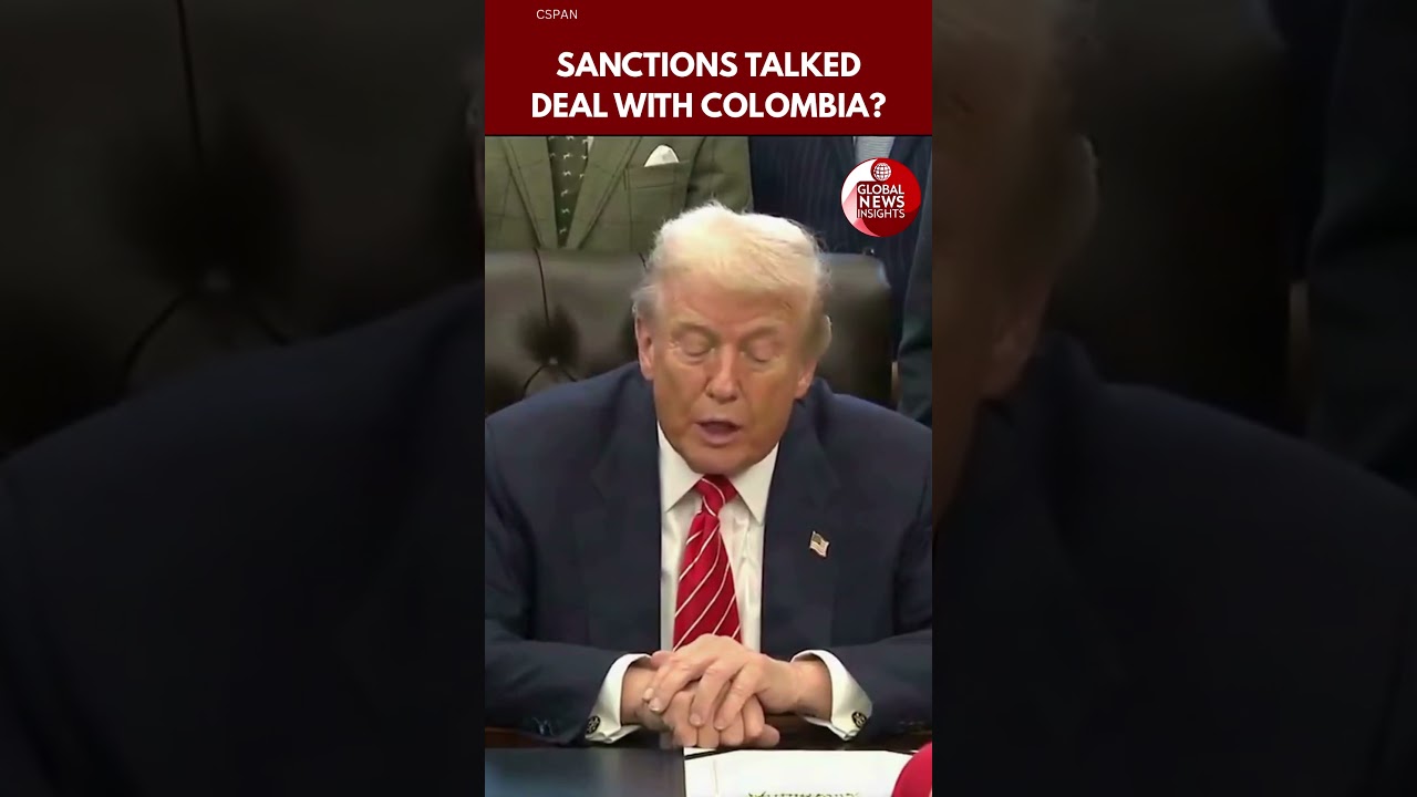 Trump Says He Reached Understanding With Colombia’s Petro on Counter-Narcotics, Sanctions