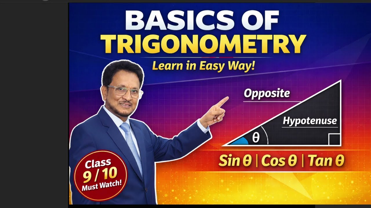 Learn Trigonometry Basics with me, S2.Maths for all ages.   अब कोई त्रिकोणमिति से नहीं डरेगा
