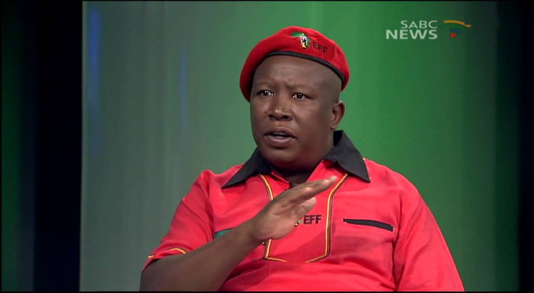EFF leader Julius Malema on Question Time