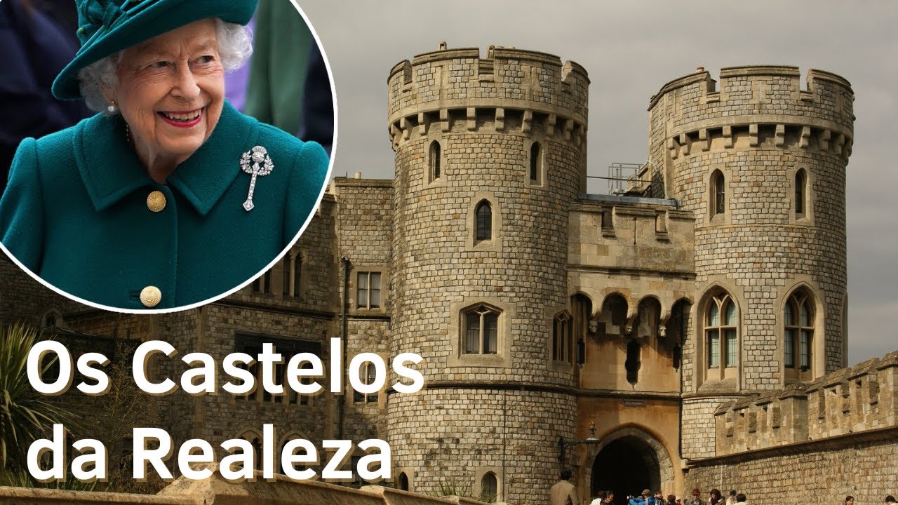 Os CASTELOS e PALÁCIOS da Monarquia Britânica. Onde mora o REI da INGLATERRA