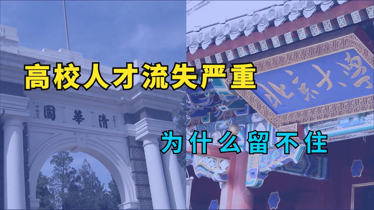 顶级高校人才流失严重，是什么原因留不住？