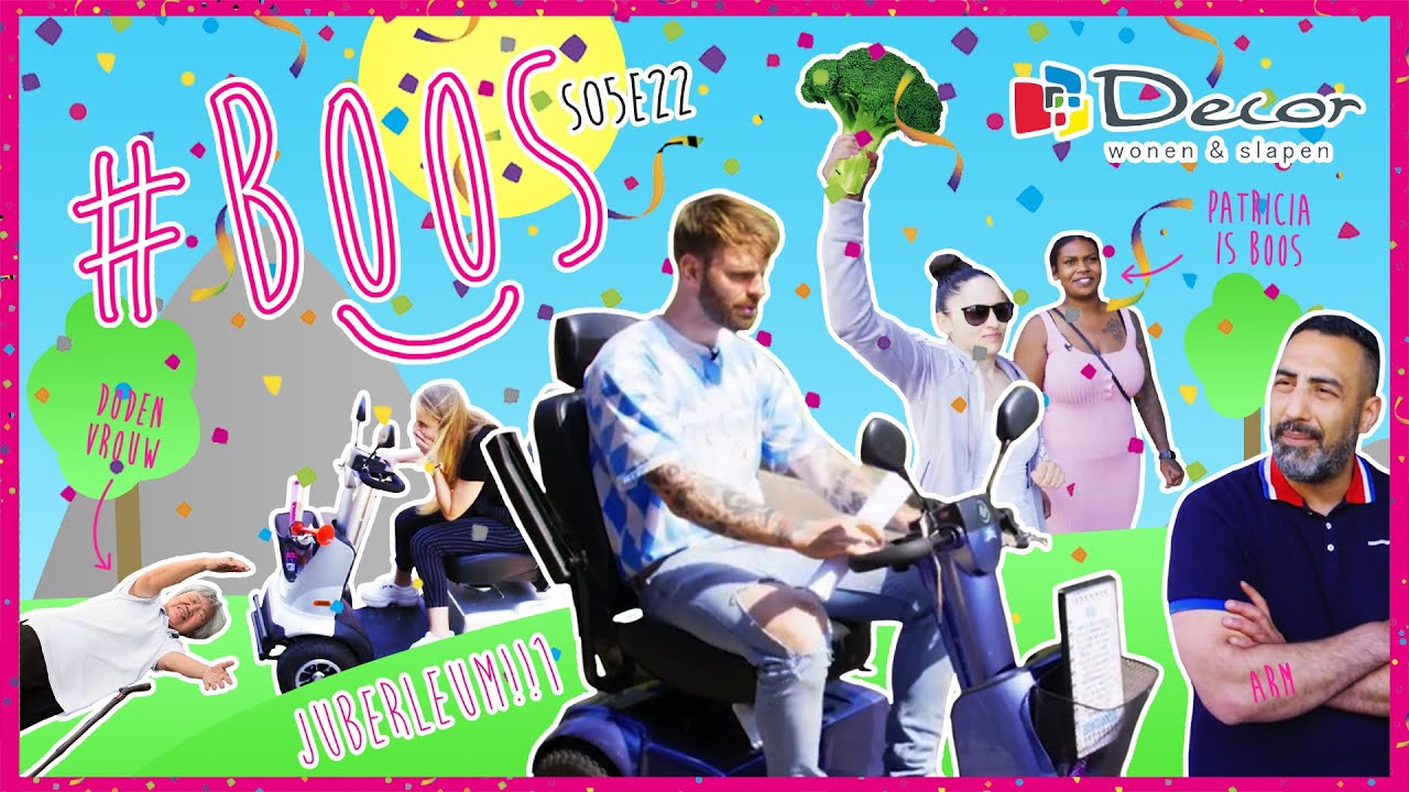 BOOS BESTAAT 5 JAAR en MARIJTIE VEROORZAAKT VERKEERSONGELUK bij DECOR WONEN | BOOS S05E022