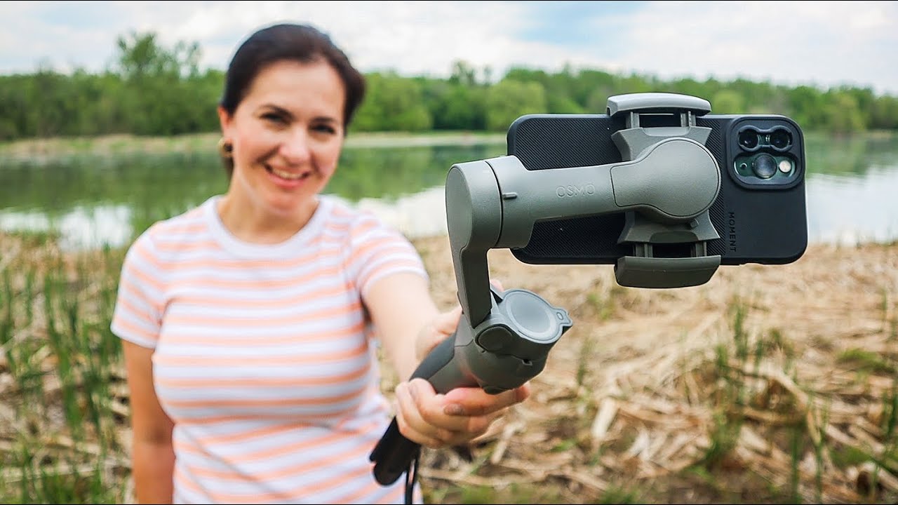 SMARTPHONE GIMBAL MOVES and ANGLES with DJI Osmo Mobile 3
