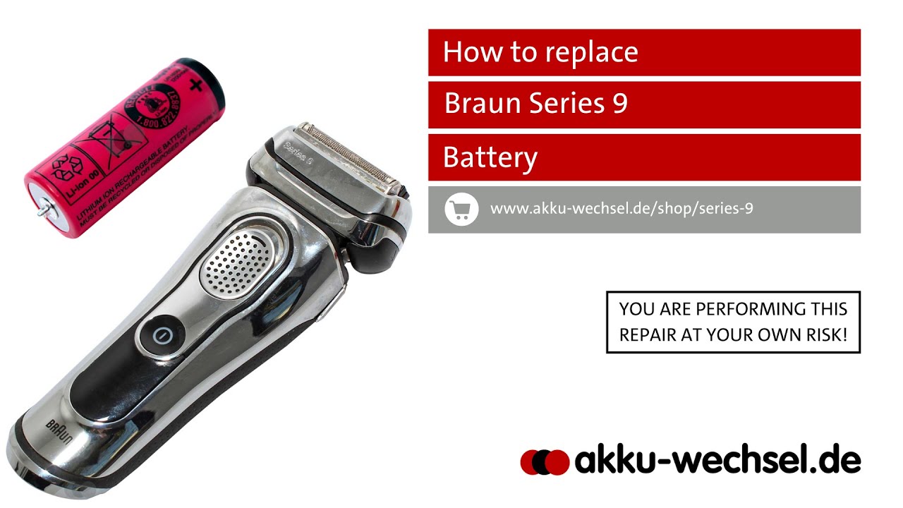 🔋 Akku-Wechsel beim Braun Series 9 Rasierer – Schritt-für-Schritt Anleitung 💡🔧