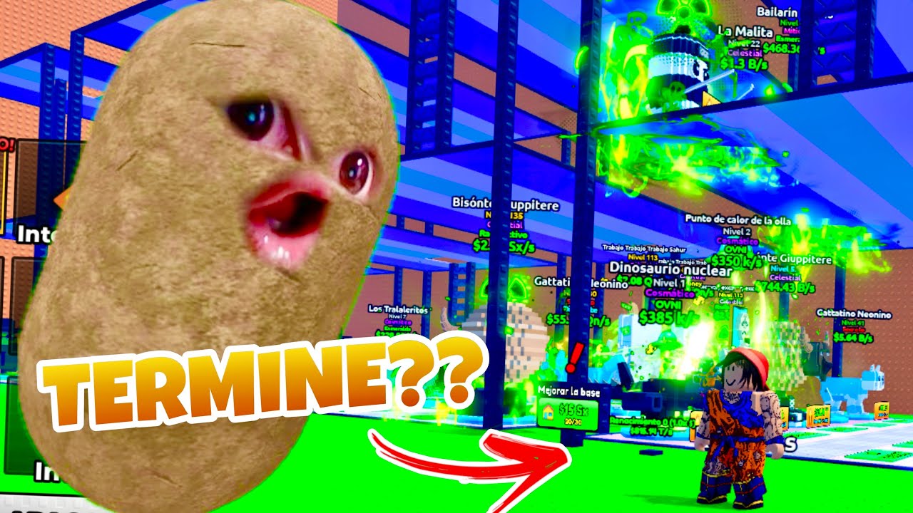 👉 LOGRE TODO en TSUNAMI por BRAINROT en ROBLOX ✨ ME GUSTA!
