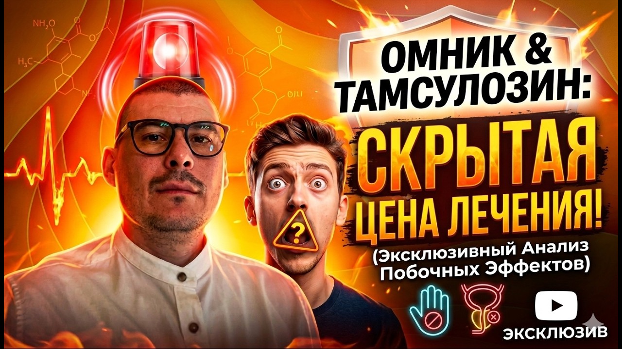 ОМНИК.ТАМСУЛОЗИН.ПОБОЧНЫЕ ЭФФЕКТЫ!