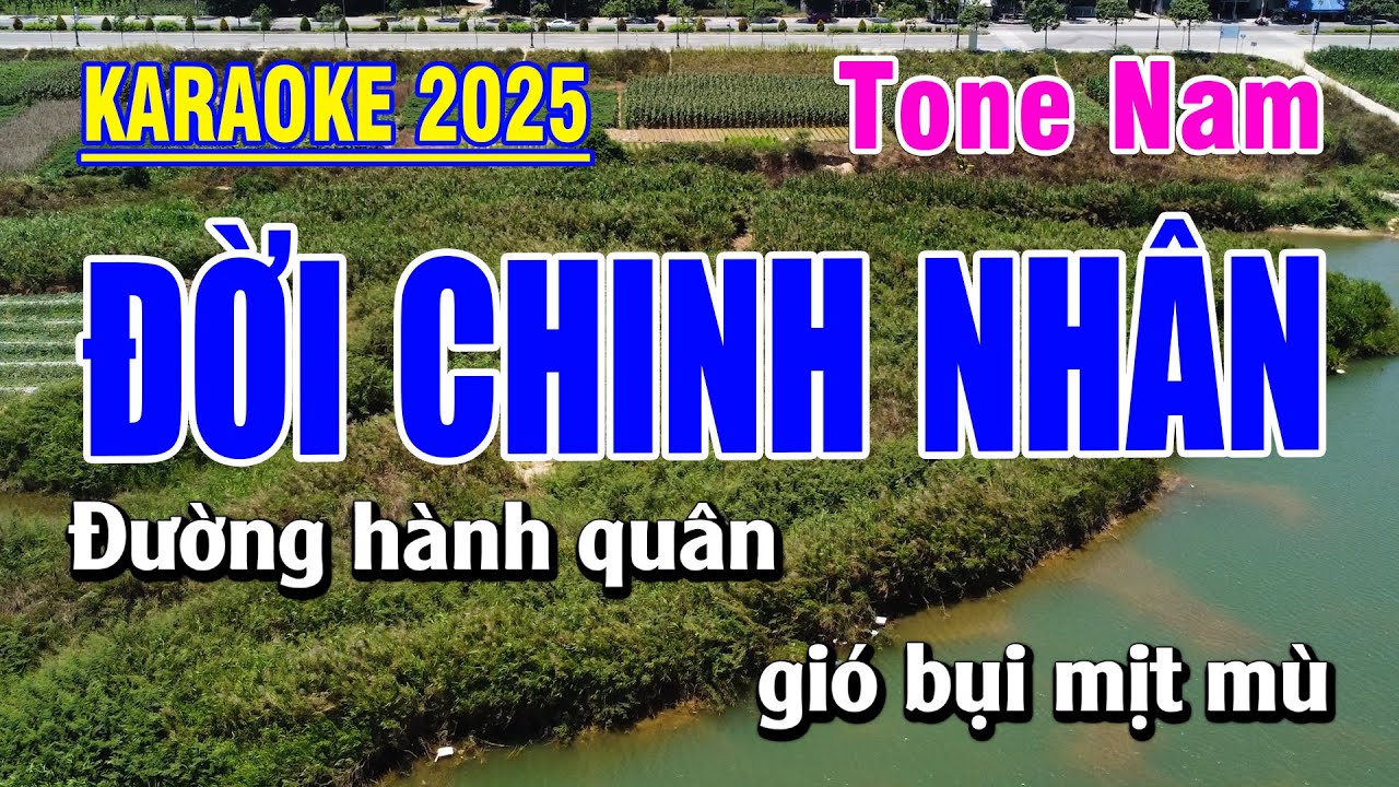 Karaoke Đời Chinh Nhân Tone Nam | Beat Hay