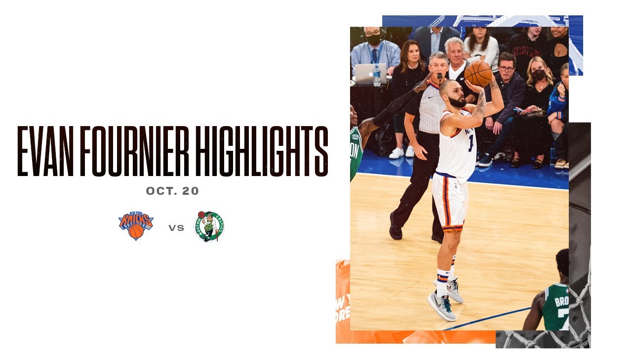 Highlights | Evan Fournier Scores 32 Points and Knocks Down 6 Threes in Knicks Debut