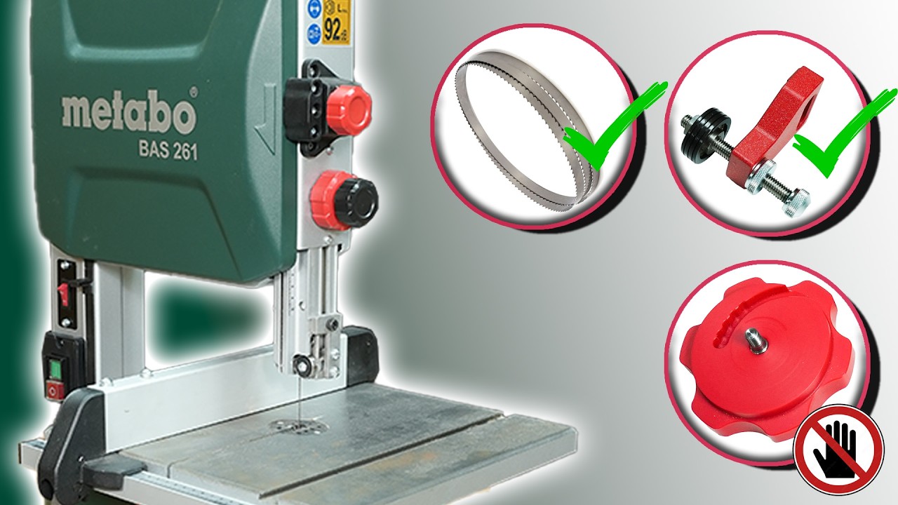 Metabo BAS 261 – Bandsäge optimieren und Leistungsvergleich / Beste Bandsägeblätter
