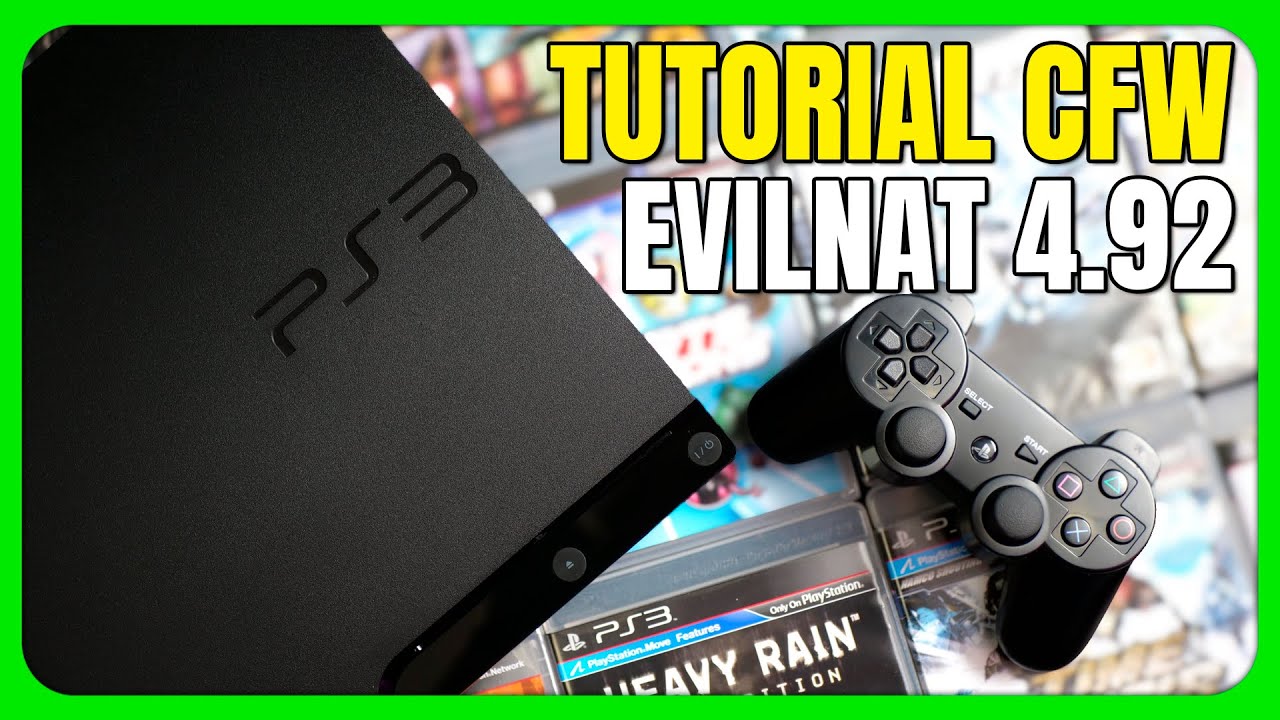 Como instalar o CFW Evilnat 4.92 no PS3 desde o zero | Tutorial 2025