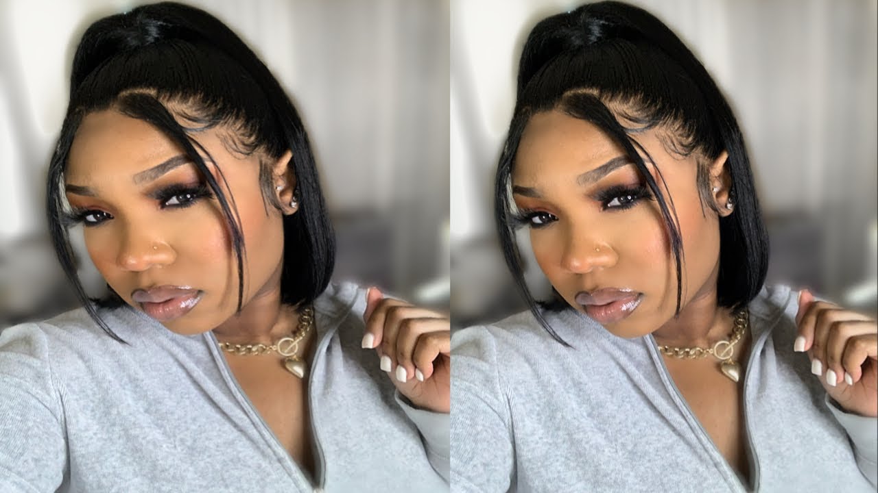 Watch Until End !| Very Detailed Bald Cap Method !|Half up Half down Bob| Beauty Forever Hair Amazon