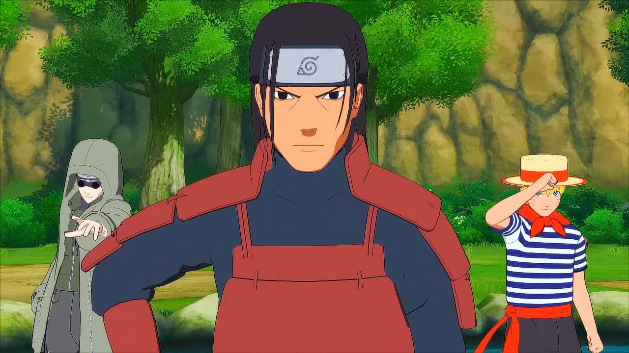 Naruto Ultimate Ninja Storm 3 Full Burst Hashirama Yamato Character Swap Gameplay (PC w SweetFX)