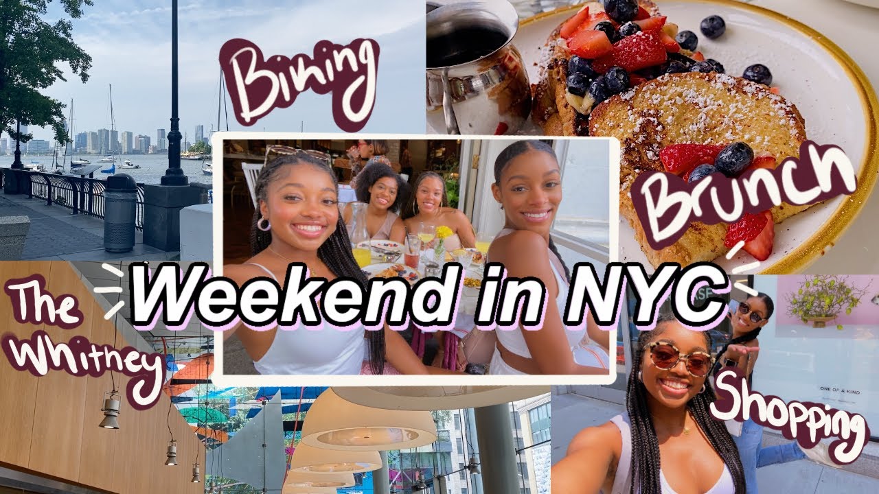 NYC VLOG: weekend in my life - brunch, shopping, the whitney + more! | Maya Elizabeth