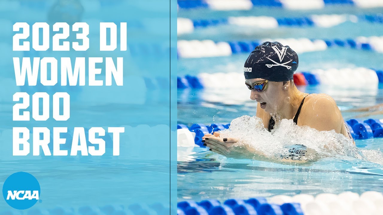 Women's 200 Breaststroke Final | 2023 NCAA swimming championships