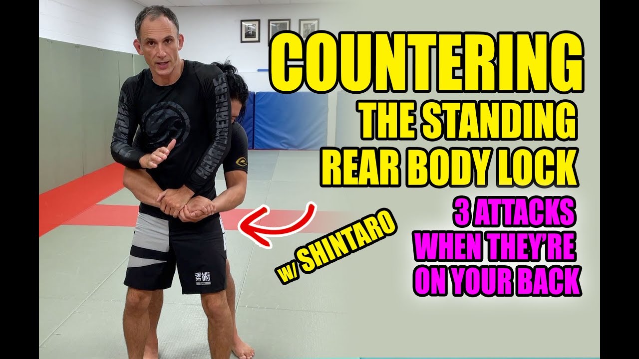Standing Rear Body Lock: Counters, Attacks and Defense (No Gi BJJ/Jiu-Jitsu/MMA/Judo):