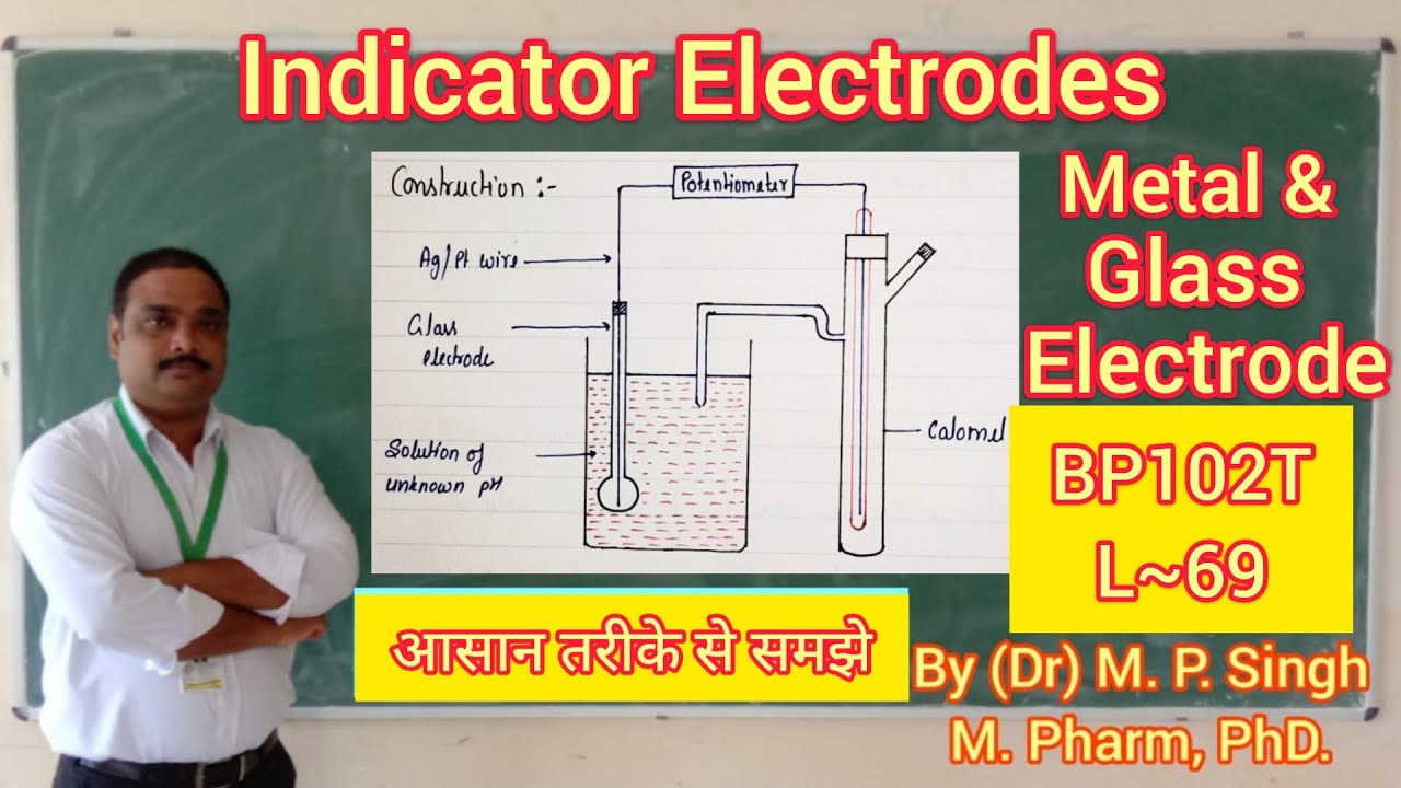 Indicator Electrode | Metal & Glass Indicator Electrode | Potentiometry | Analysis | BP102T | L~69