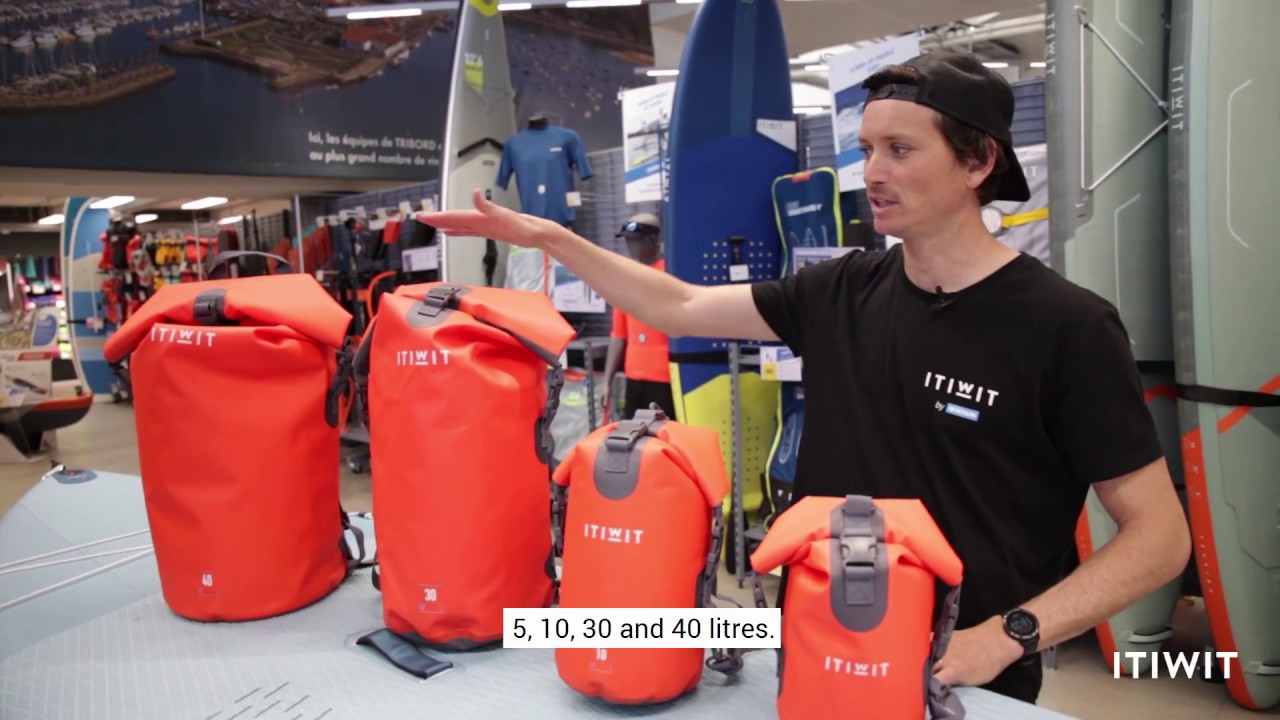 WATERPROOF DRY BAGS TIPS STAND UP PADDLE | KAYAK ITIWIT / TUTO SACS POLOCHON ÉTANCHES