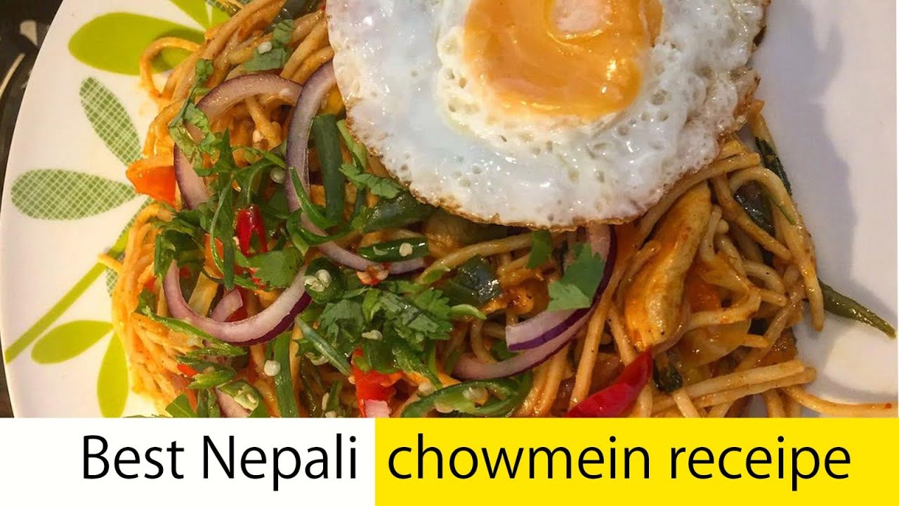 Best Nepali Chicken Chowmein /How to make chowmein/chicken- English Subtitle