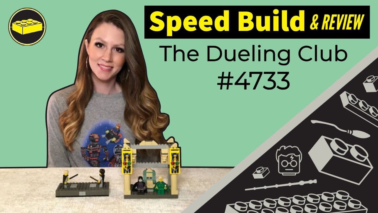 LEGO&reg; Harry Potter Speed Build and Review Set 4733 The Dueling Club