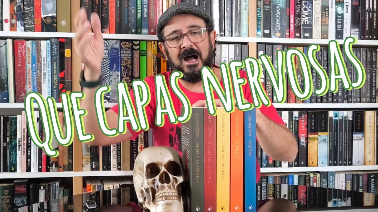 Capas novas dos livros do Dan Brown