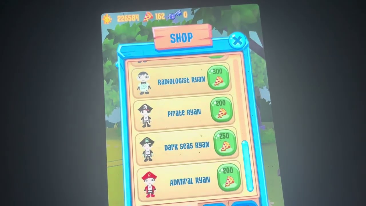 I’m trying to get the characters from TAG WITH RYAN THE GAME PROBABLY AWESOME 😎 