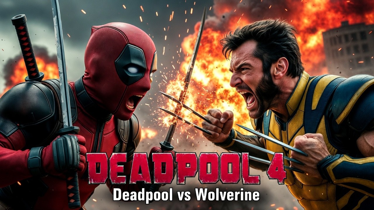 Deadpool 4: Deadpool vs Wolverine 2026 – Epic Battle Trailer| Neon Flick