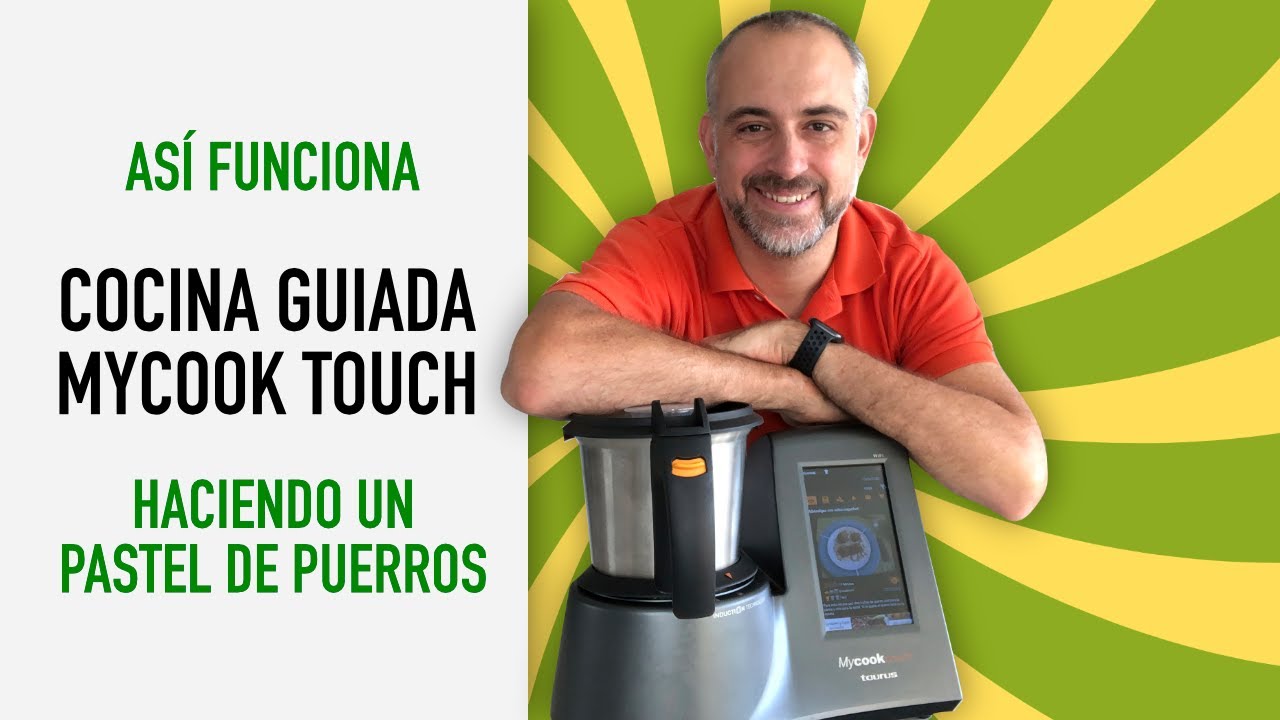 Así FUNCIONA la COCINA GUIADA del robot 🌟MYCOOK TOUCH🌟: Pastel de puerros