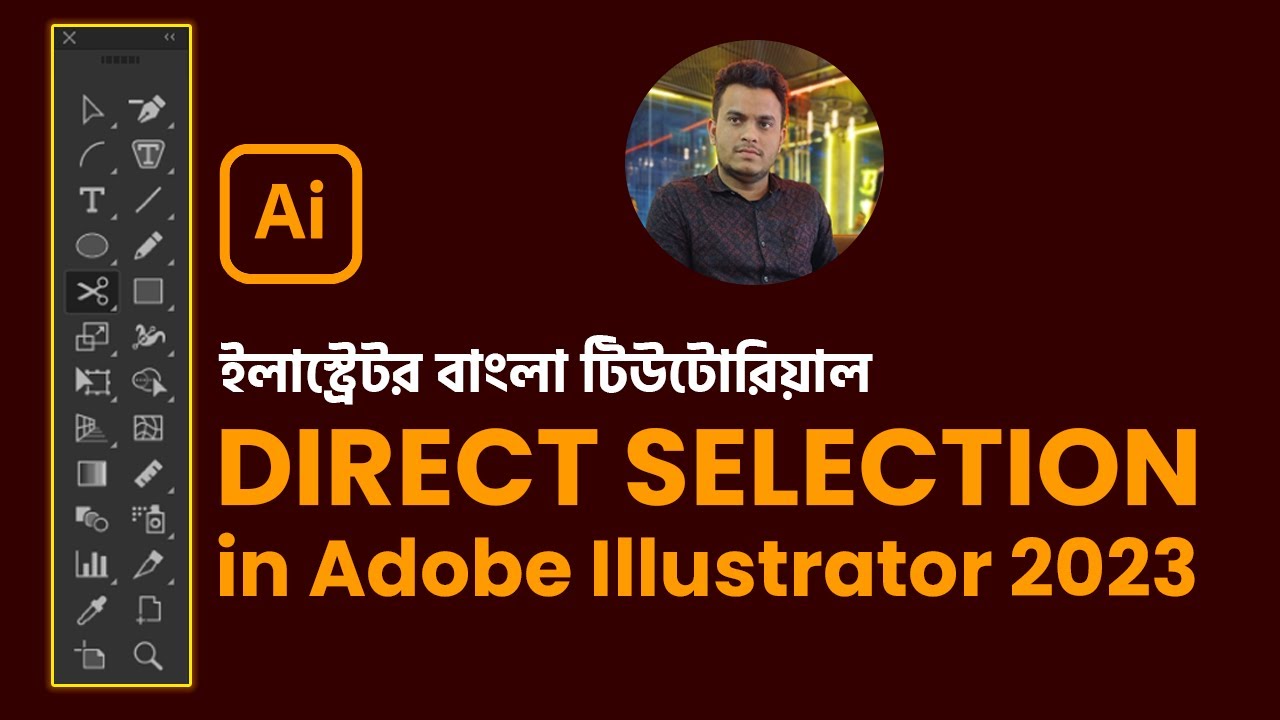 Direct Selection Tool | Adobe Illustrator 2023 Tutorial | Graphic Design Bangla 2023