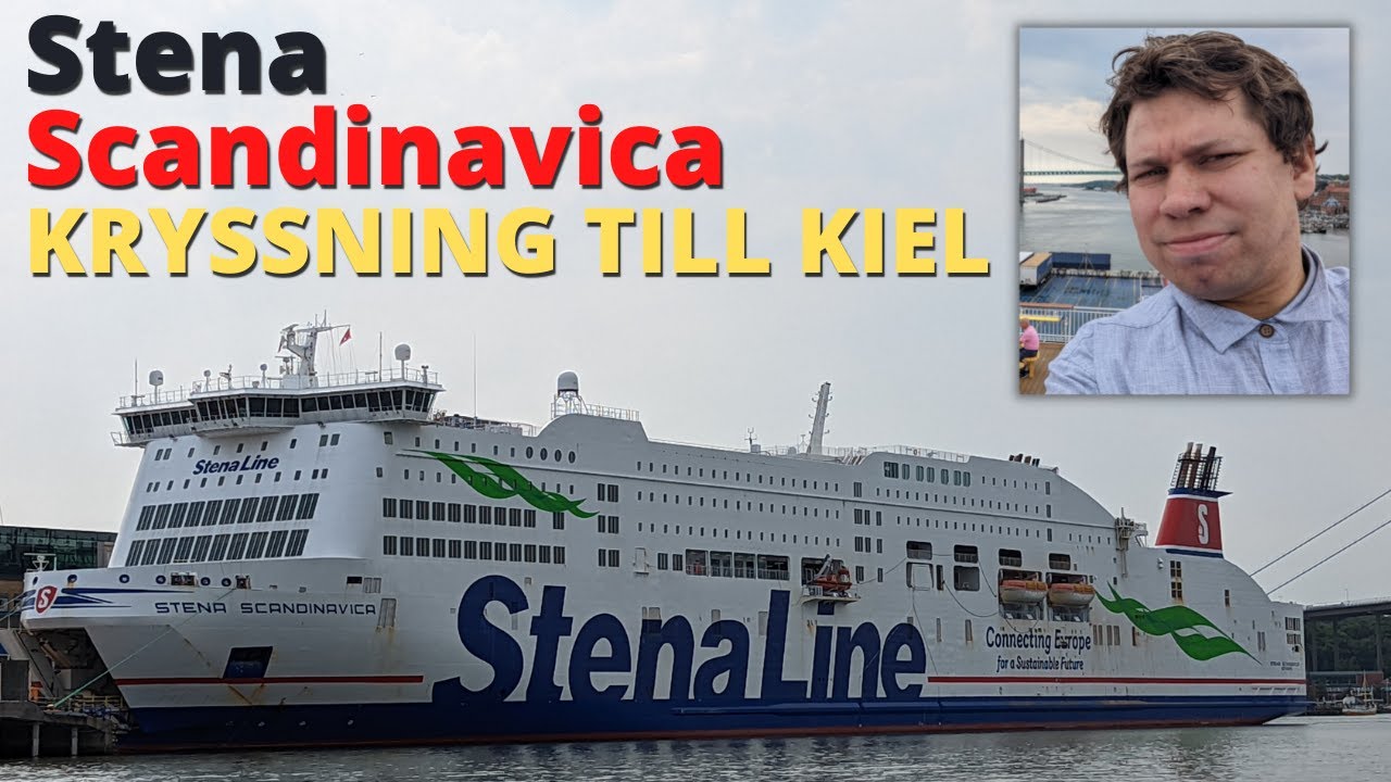 Kryssning med Stena Line till Kiel - Stena Scandinavica 