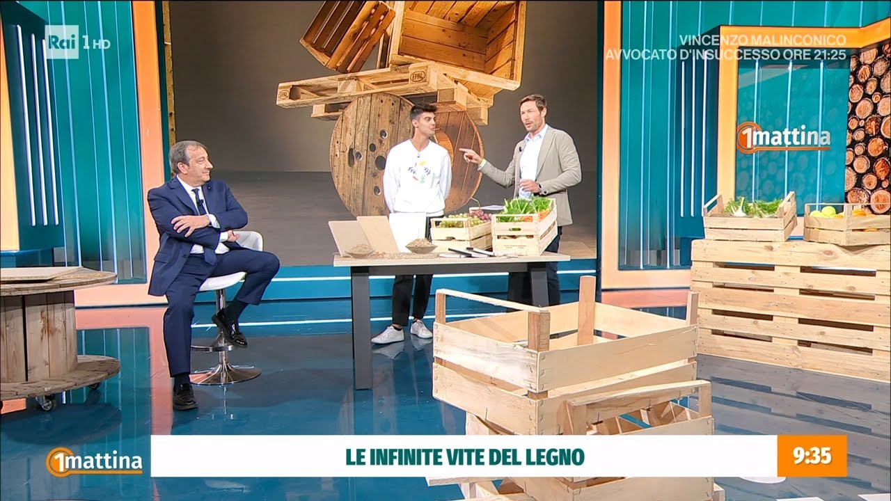 Le infinite vite del legno - Unomattina - 20/10/2022