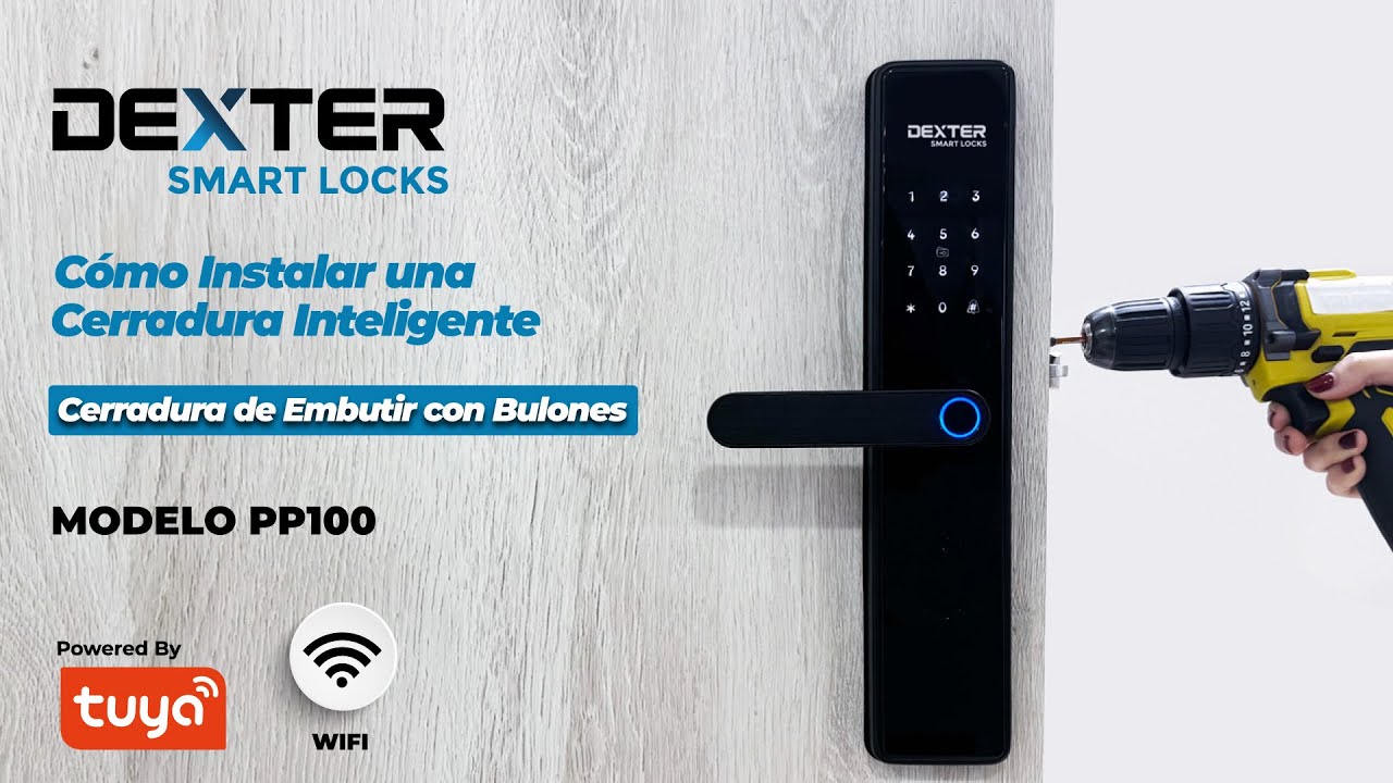 Como Instalar una cerradura Inteligente de Bulones