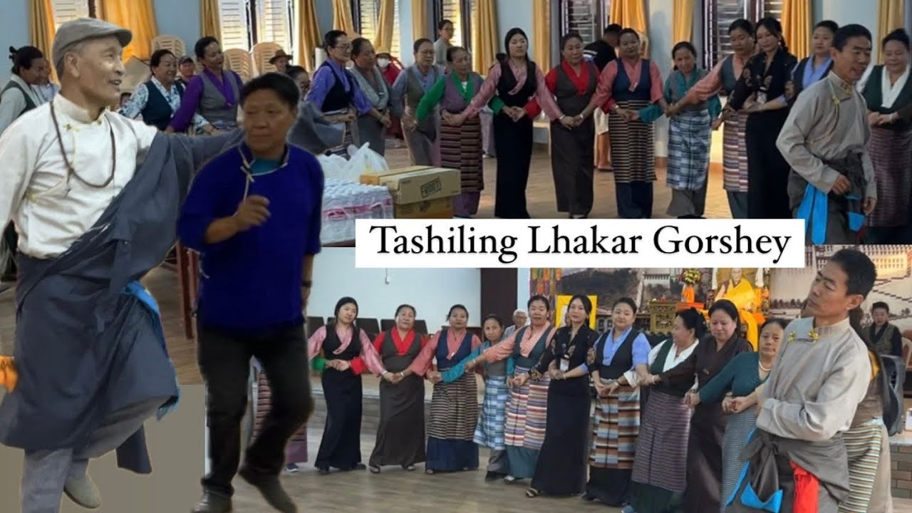 Tashiling Lhakar Ghorshey with Ghen Sonam la from Toronto I Pokhara , Nepal #dance #culture #snacks