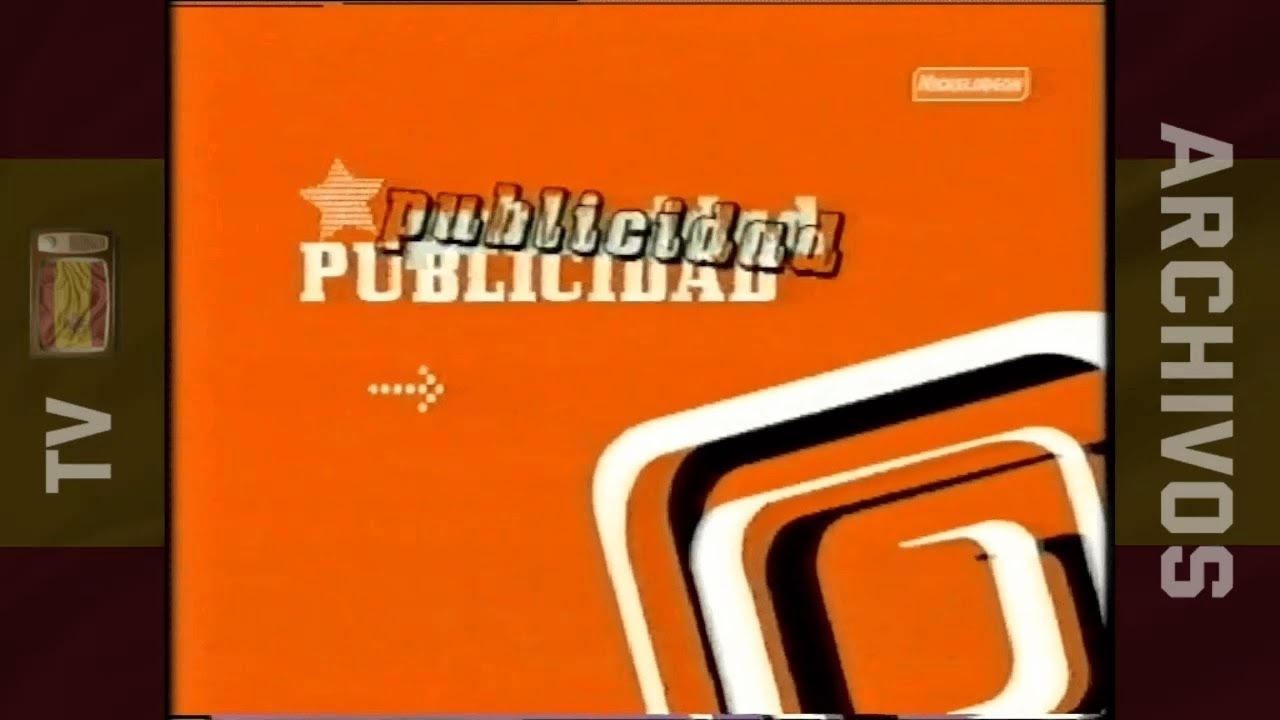 Continuidad y tanda publicitaria  //  Nickelodeon  //  2004