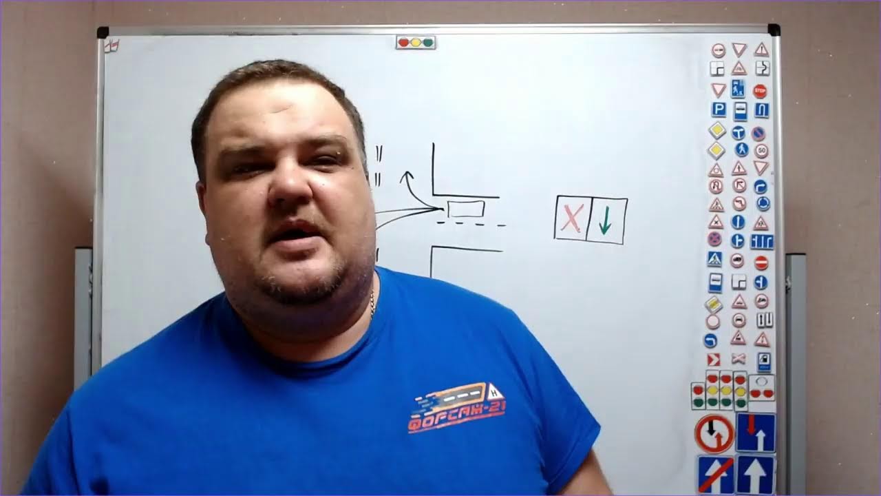 Тема 8 расположение ТС на дороге (вечер)