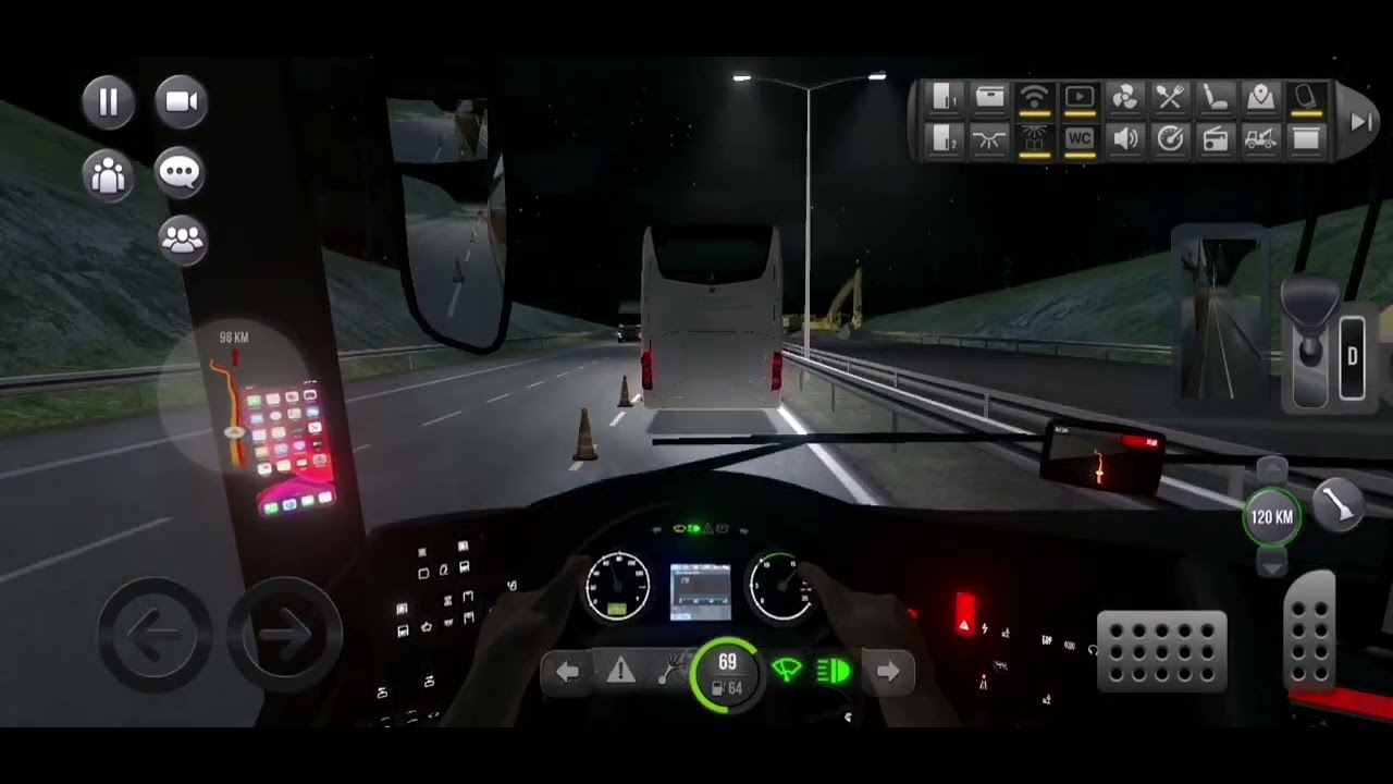 Bus simulator high way #bussimulator #gaming #shorts