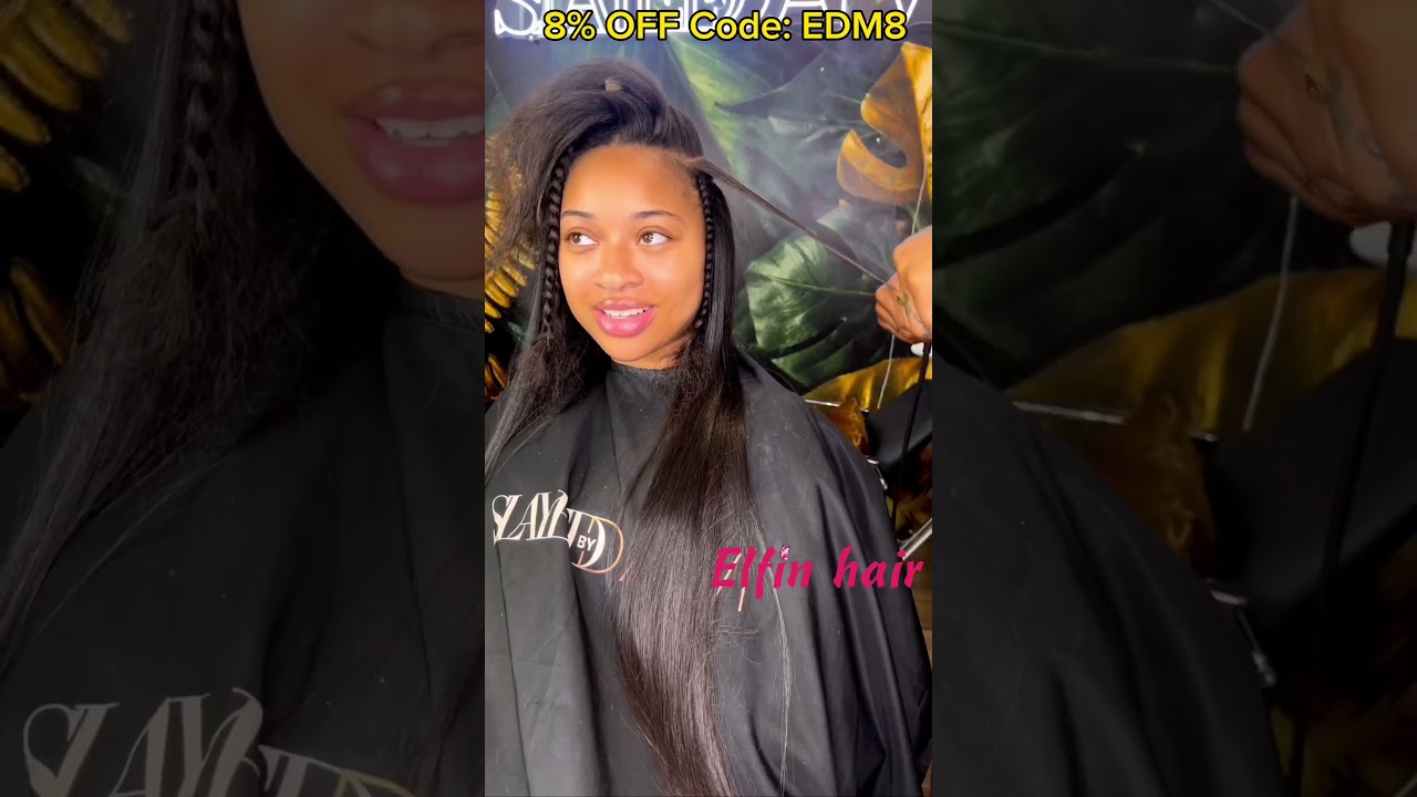 Protective Hairstyle Tutorial | Quick Weave w/Pigtails Review | Ft.ELFIN HAIR 